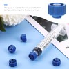 100pcs Plug Luer Lock Caps for Feeding Tubes Plastic Caps