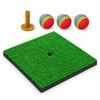 Artificial Turf Golf Hitting Mat for Swing & Chipping Practice