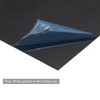sourcing map Black ABS Plastic Sheet 8 x 8 x