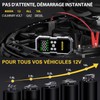 BSMOOM 8000A Portable Starter, Car Jump Starter12V Auto Starter Box