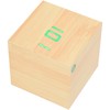 Hapivida Digital Alarm Clock Wood Effect Smart Table Alarm Clock