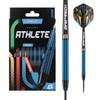 GOAT - Athlete Blue Brass Steeldarts 12 Gram, Incl. 3
