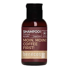 BENECOS Kaffee Shampoo, Energie, Mini Reisegröße, 50ml (2 x 50ml)