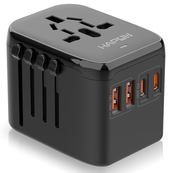 HAPOW HAPOW Universal Travel Adapter, PD20W International Power Adapter, 2