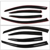 4PCS Side Window Visor Vent Rain Guard Deflector Replacement for