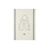 LEXINGTON Gingerbread Org Cotton Kitchen Towel, White/Green, 50x70