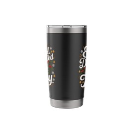 Easily Distracted By Hot Toddy, Christmas Drinking Stainless Steel Insulated Tumbler