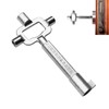 keyxer Short universal construction key, universal key, zinc alloy architect