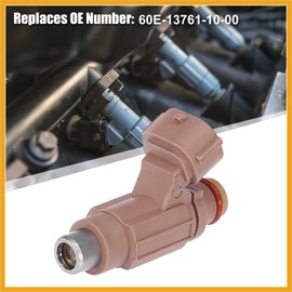 Partuto 60E-13761-10-00 EAT282 Fuel Injector Nozzle Replacement for Yamaha PWC 2004-2011 for FX Cruiser 2004-2008 for SX230 AR230 2005-2009 for WaveRunner FX 2005-2007 Replacement