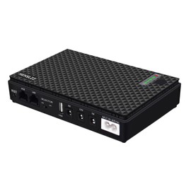 HEHSLZZ Mini UPS DC 10400mAh Battery Backup & Surge Protector Uninterruptible Power Supply for Router Modem USB Mini UPS 5V/9V/12V DC10400 Security Camera, Smartphones