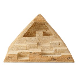 Veronese Design 3 1/2" Tall Egyptian Gods Miniature Collectible Resin Figurine (Pyramid Display, Sand)