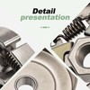3/8" 6T Chainsaw Sprocket Clutch Drum Washer Bearing Kit Fits