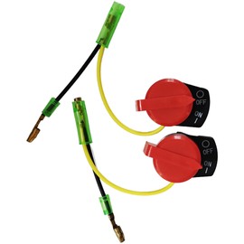 2 Pack Engine ON Off Stop Switch Compatible with Honda GX120 GX160 GX200 GX240 GX270 GX340 GX390 Replacement Parts 36100 ZE1 015 36100 ZH7 003