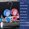 BACOENG AC Gauge Set for R32 R410a, A/C Refrigerant Recharge