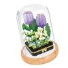 Plant Building Blocks Miniature DIY Building Blocks Bouquet Potted Plants