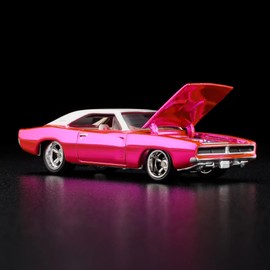 Hot Wheels 1969 Dodge Charger R/T Pink RLC