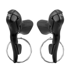 Mountain Shifters - 2 * 7 8 9 10 11 Speed Brake Levers Mountain,Diameter 0.93-0.95in Road Shifters for, 2 Variable Speed Cores 2 Brake