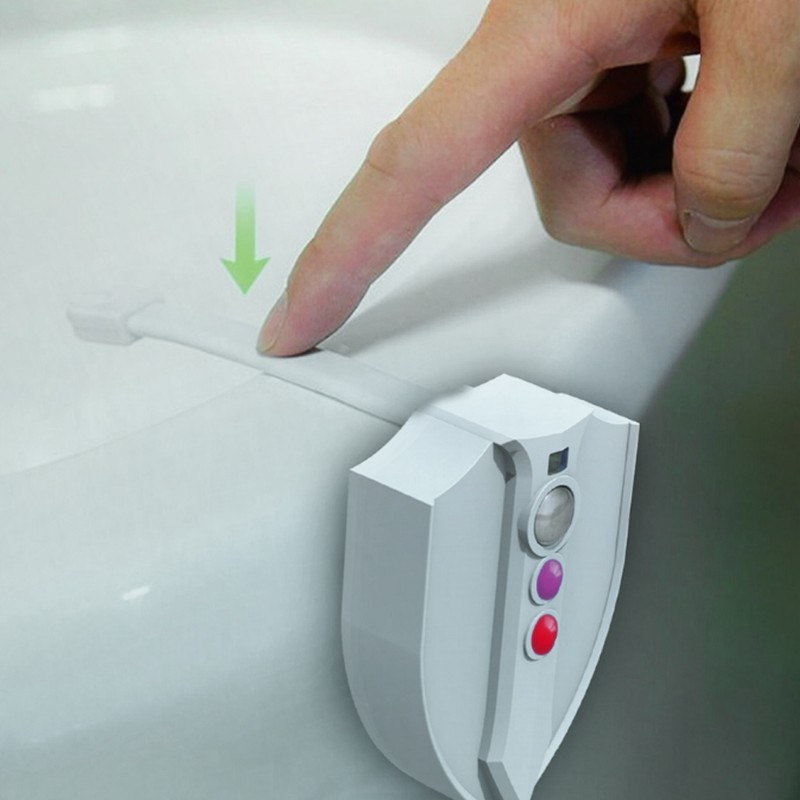 Waterproof Toilet Lights Motion Sensor LED Night Lamp with UV