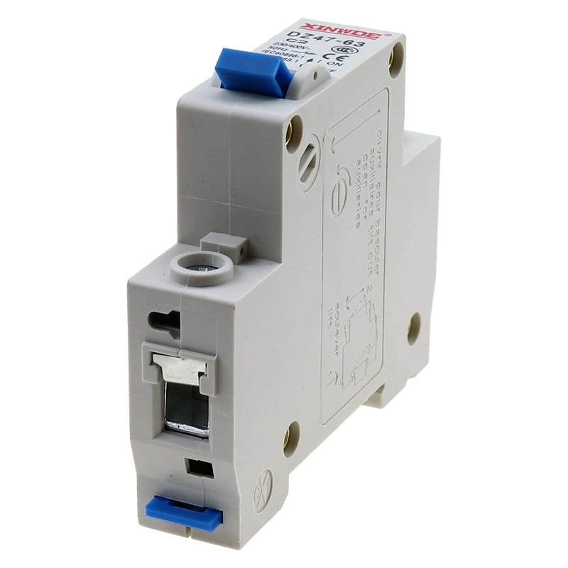 Bumbesti 2 PCS 1 Pole 230/400V Low-Voltage Miniature Circuit Breaker
