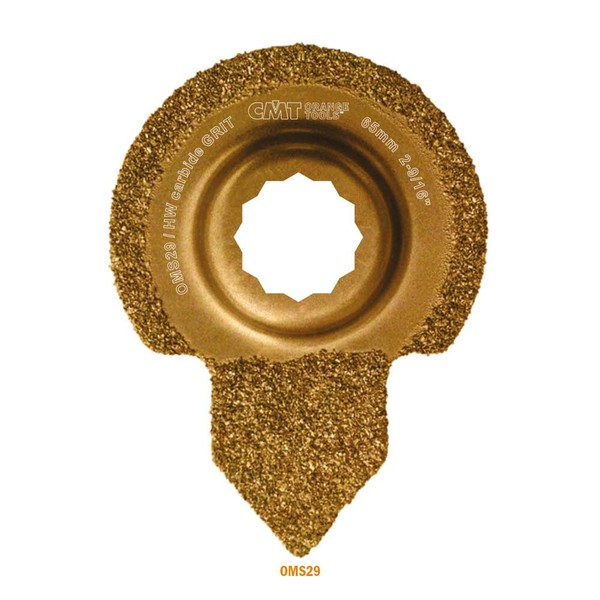 CMT OMS29-X1 Double-Face Carbide Grit Fingertip RASP Fit FEIN Supercut