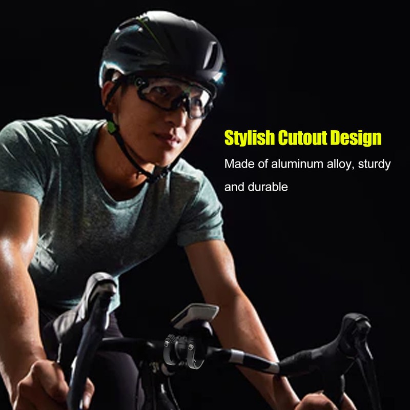 Bike Stem Aluminium Alloy Black Mountain Bike Handlebar Riser Negative