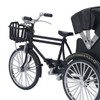Rickshaw Model Retro Design Decorative Interesting Alloy 3 Wheel Rickshaw