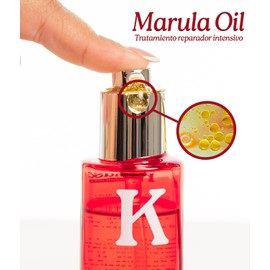 Kamusa Aceite de Marula para Cabello Seco y Dañado, Reparador 60ml
