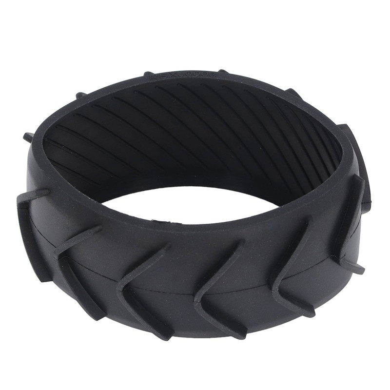 Robotic Lawnmower Front Wheel Protection Cover Rubber Anti Slip Wheel