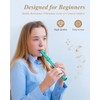 Eastar Soprano Recorder Instrument for Kids Beginner, German Fingering C