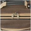 Rockland Fashion Softside Upright Luggage Set,'Expandable,Lightweight,Telescopic Handle,Wheel, Brown, 2-Piece (14/19)