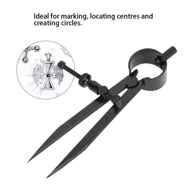 Fine Point Divider Jewellery Marking Tool Square Tapered Legs Engraving