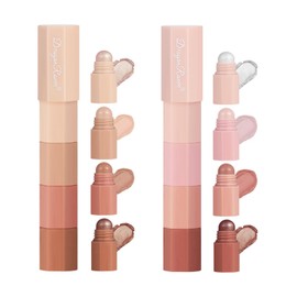 Eyeshadow Stick, 8 Colors Glitter Cream Eyeshadow Stick Set, Waterproof Eye Shadow Pencil, Colorful Eye Shadow Stick Pen Makeup Set, Waterproof & Long Lasting Starter Eyeshadow Stick Sets