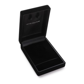 [VOTRE COUTURE] Pearl Necklace, Special Case, Jewelry Case, Brand, Gift Case, Black