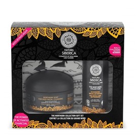 Natura Siberica Northern Collection Gift Sets Northern Soap for Deep Facial Cleansing, 120ml & Cleansing Micellar Water, 200ml