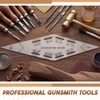 Shappy Gunstock Checkering Gauge - Gunsmith Precision Tool for Marking