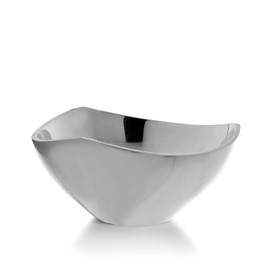 Nambe Tri-Corner Bowl, 9-Inch