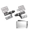 BEIDUOYANG 3.7x3.3cm Laptop LCD Hinges Set Left + Right Screen