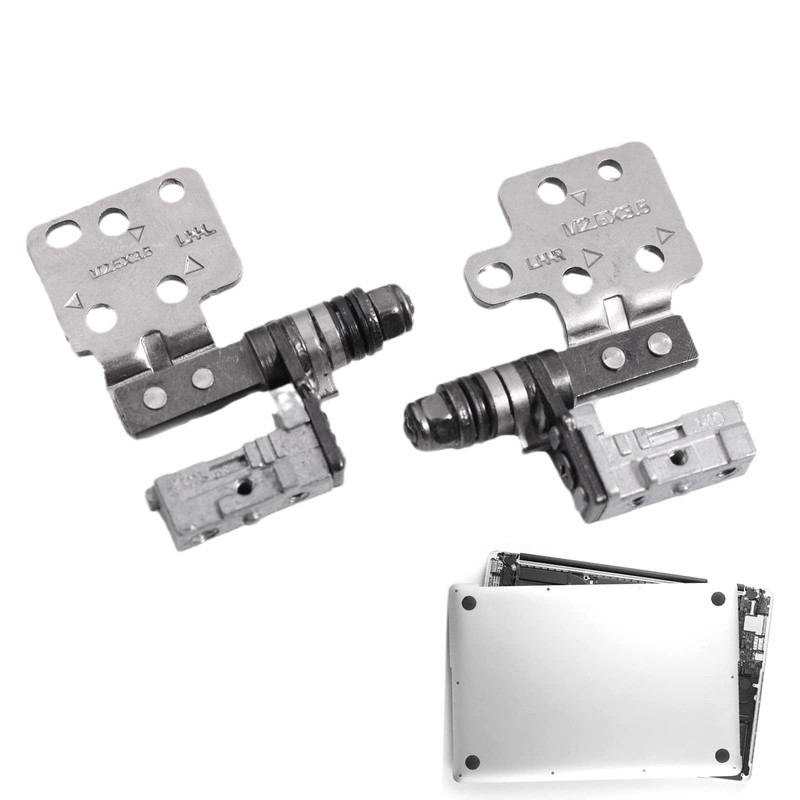 BEIDUOYANG 3.7x3.3cm Laptop LCD Hinges Set Left + Right Screen
