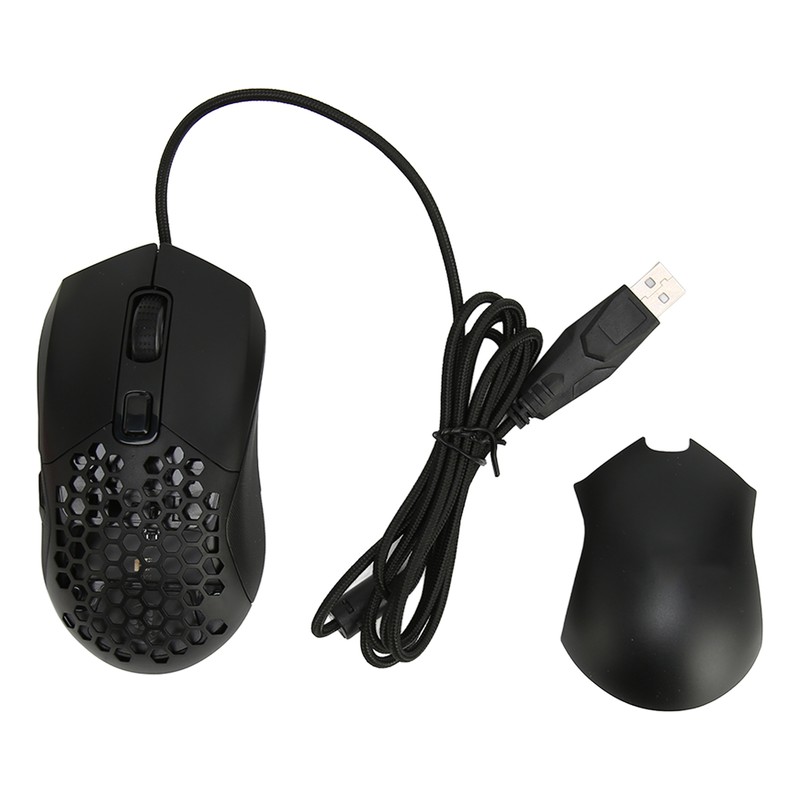 Honeycomb Gaming Mouse RGB Backlight 6 Programmable Buttons 7200 DPI