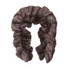 Faux Fur Stretchable Scarf Neck Warmer - Brown