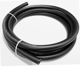 1/4 inch ID Fuel Hose, 6mm ID High Pressure Fuel Line NBR Rubber Hose, for Automotive, Marine Engine Tube Fuel System Hose Black - (5M/16FT)