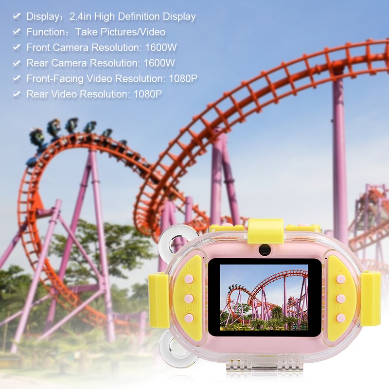 701 Kids Camera Waterproof Video Digital Children Sports Cute Mini