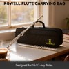 ROWELL Flute Case for 16 & 17 Hole Flutes Structured