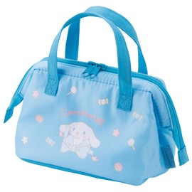 Skater KGA0-A Cooler Lunch Bag, Small, Children, Coin Pouch, Kids, Sanrio Cinnamoroll Big Ribbon, Girls