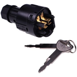 Svyoroo Ignition Switch with 2 Keys 57590-23333-71 57590-23344-71 Compatible with Toyota Forklift 7 & 8 Series 7FGCU25 7FGCU15 7FGCU30 8FGU18 8FGU20 8FGU25