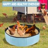 Chicken Dust Bath Tub (32 * 8 inch), Foldable Dust
