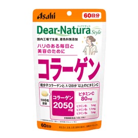 Dear-Natura Style Collagen, 360 Count (60 Day Supply) Asahi Supplement Produced in a Domestic Factory Pouch