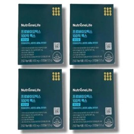 Nutri One Life [Seller Herb Food] Nutrione Postbiotics 10 Billion Max 450mg x 30 capsules, 4 boxes / [셀러허브 식품] 뉴트리원 포스트바이오틱스 100억 맥스 450mg x 30캡슐 4박스