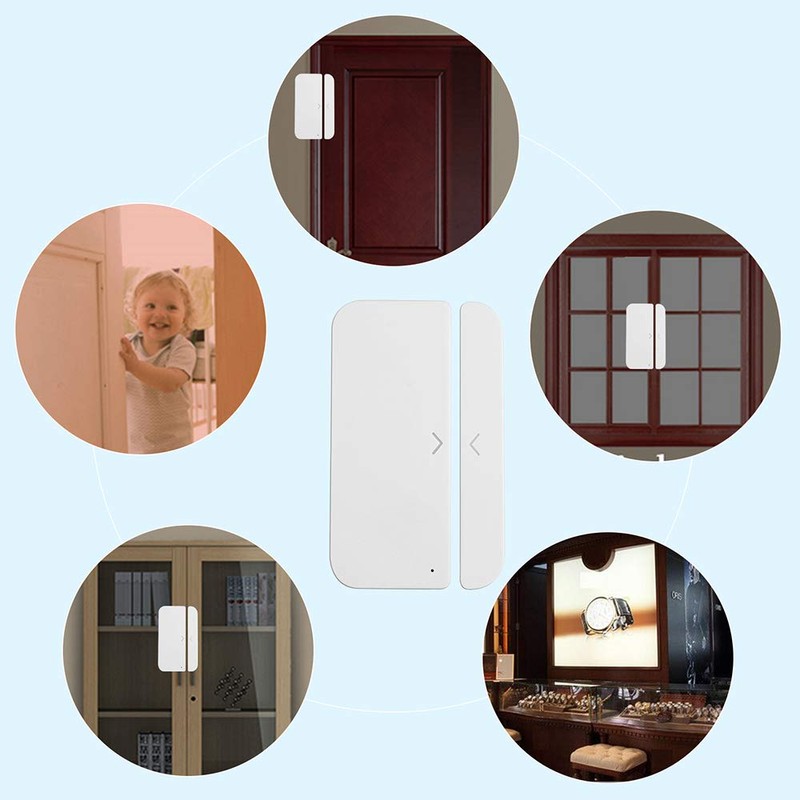 WiFi Door Sensor, WiFi Door Alarm Window Sensor Detector Smart