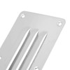 X AUTOHAUX 2pcs Boat 304 Stainless Steel Stamped Louvered Ventilation